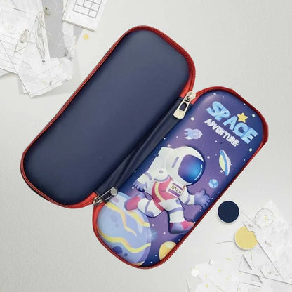 Space Astronaut Pencil Case | Durable Hard Shell Space-Themed Stationery