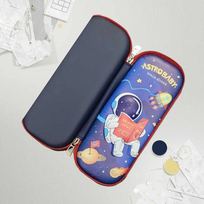 Space Astronaut Pencil Case | Durable Hard Shell Space-Themed Stationery