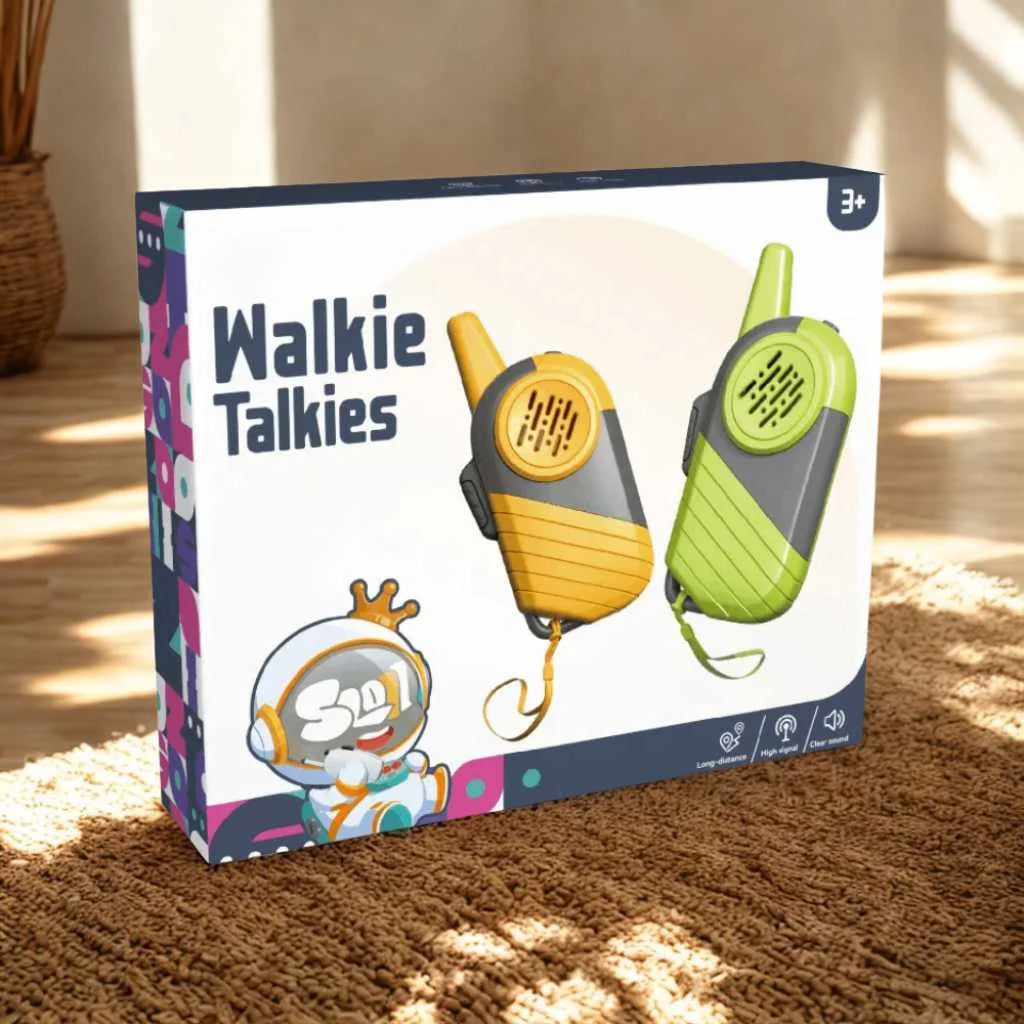 Space Children Pretend Play Kids Walkie Talkies 500m