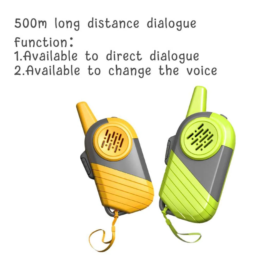 Space Children Pretend Play Kids Walkie Talkies 500m