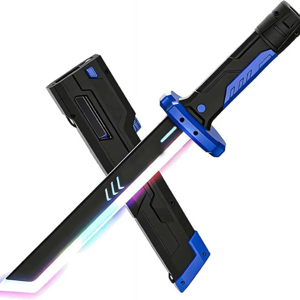 Spark Blade Toy Swords with Light and Smoke Small
