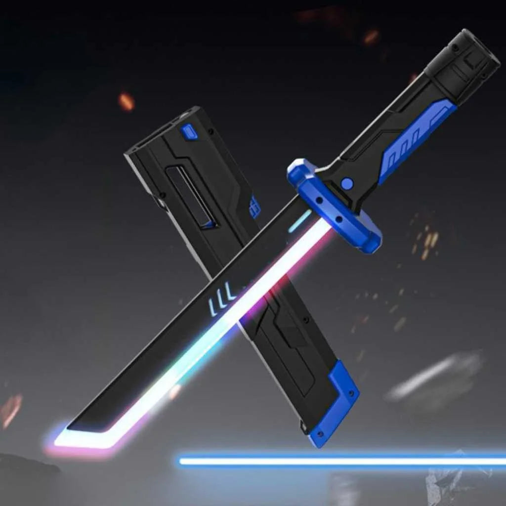 Spark Blade Toy Swords with Light and Smoke Small