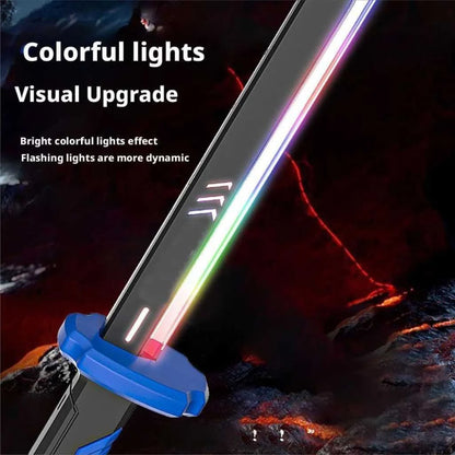 Spark Blade Toy Swords with Light and Smoke Small
