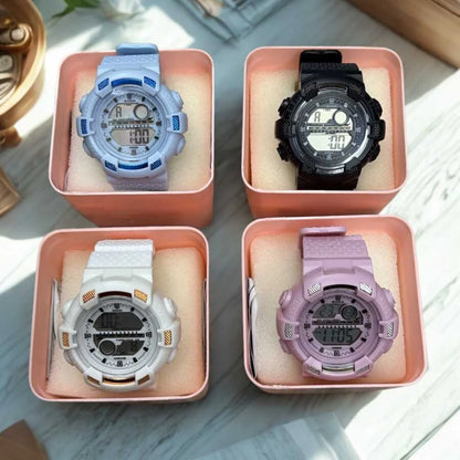 Sports Digital Watch for Kids and Men Multicolour