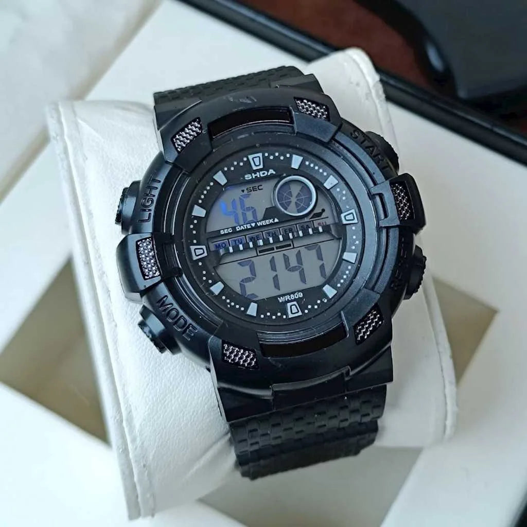 Sports Digital Watch for Kids and Men Multicolour