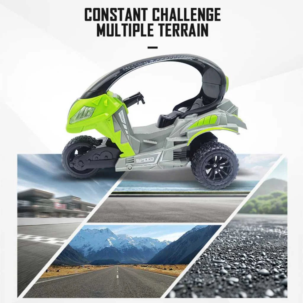 Spray Stunt Bike Remote Control with 2.4G Remote
