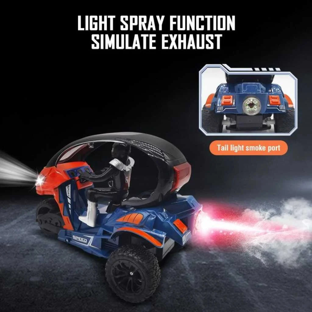 Spray Stunt Bike Remote Control with 2.4G Remote