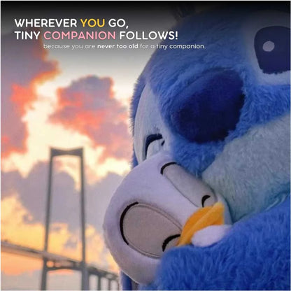 Stitch Hugging Duck Soft Toy 50cm Premium Plushie