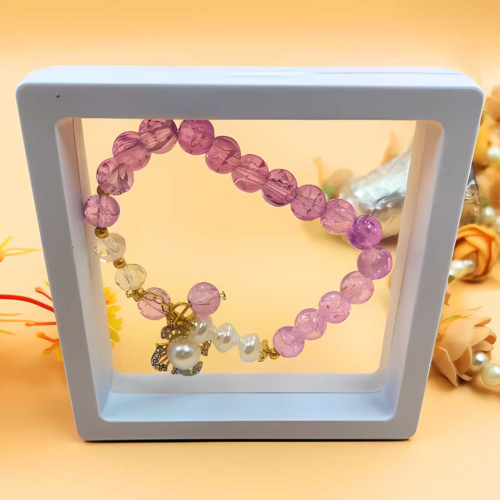 stylish crystal beads bracelet for girls