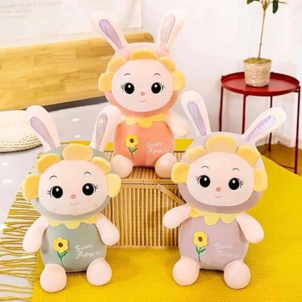 Sunflower Plush Doll Cute Sunflower Bunny Toy India