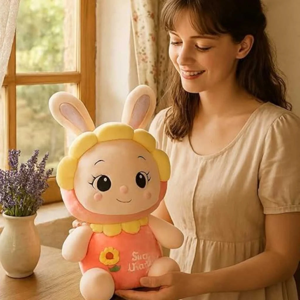 Sunflower Plush Doll Cute Sunflower Bunny Toy India
