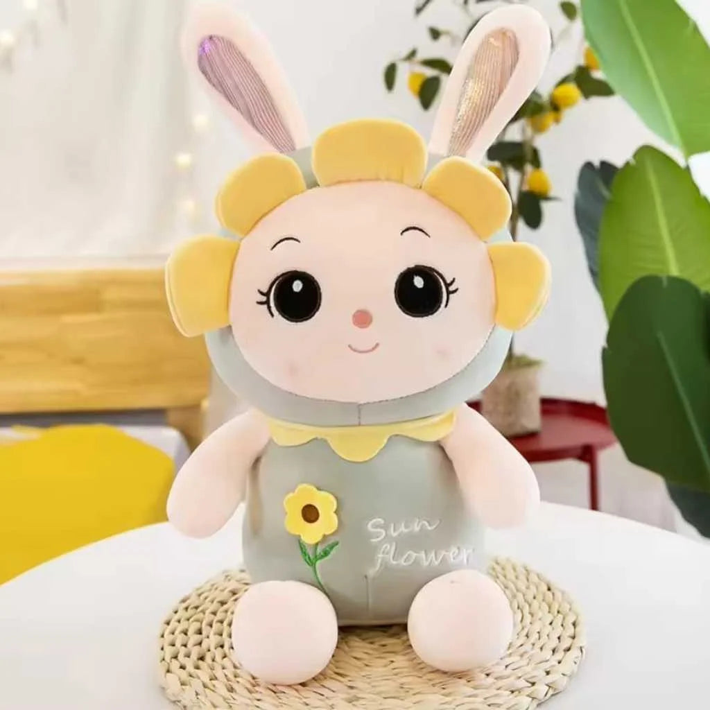 Sunflower Plush Doll Cute Sunflower Bunny Toy India