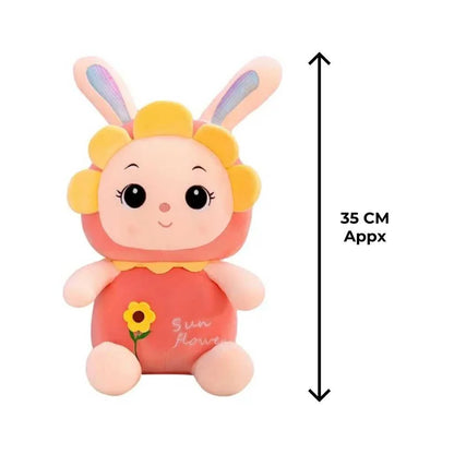 Sunflower Plush Doll Cute Sunflower Bunny Toy India