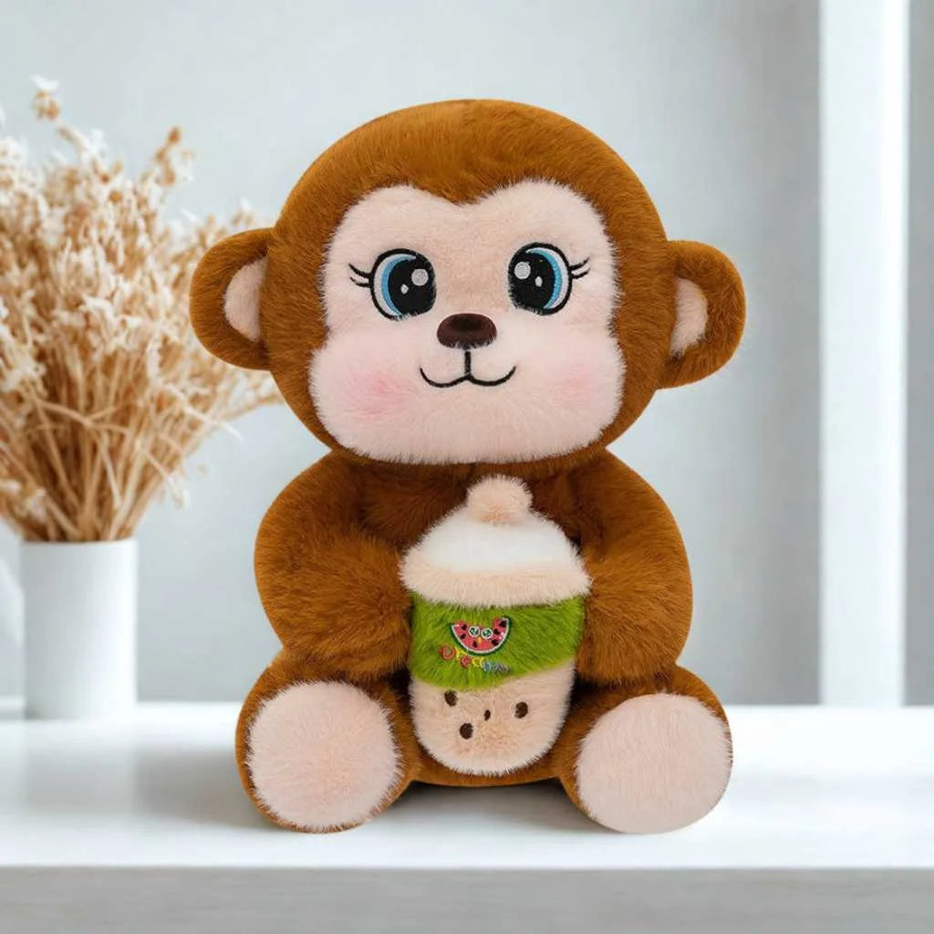 Super Soft Monkey Soft Toy for Kids Cuddly Plushie