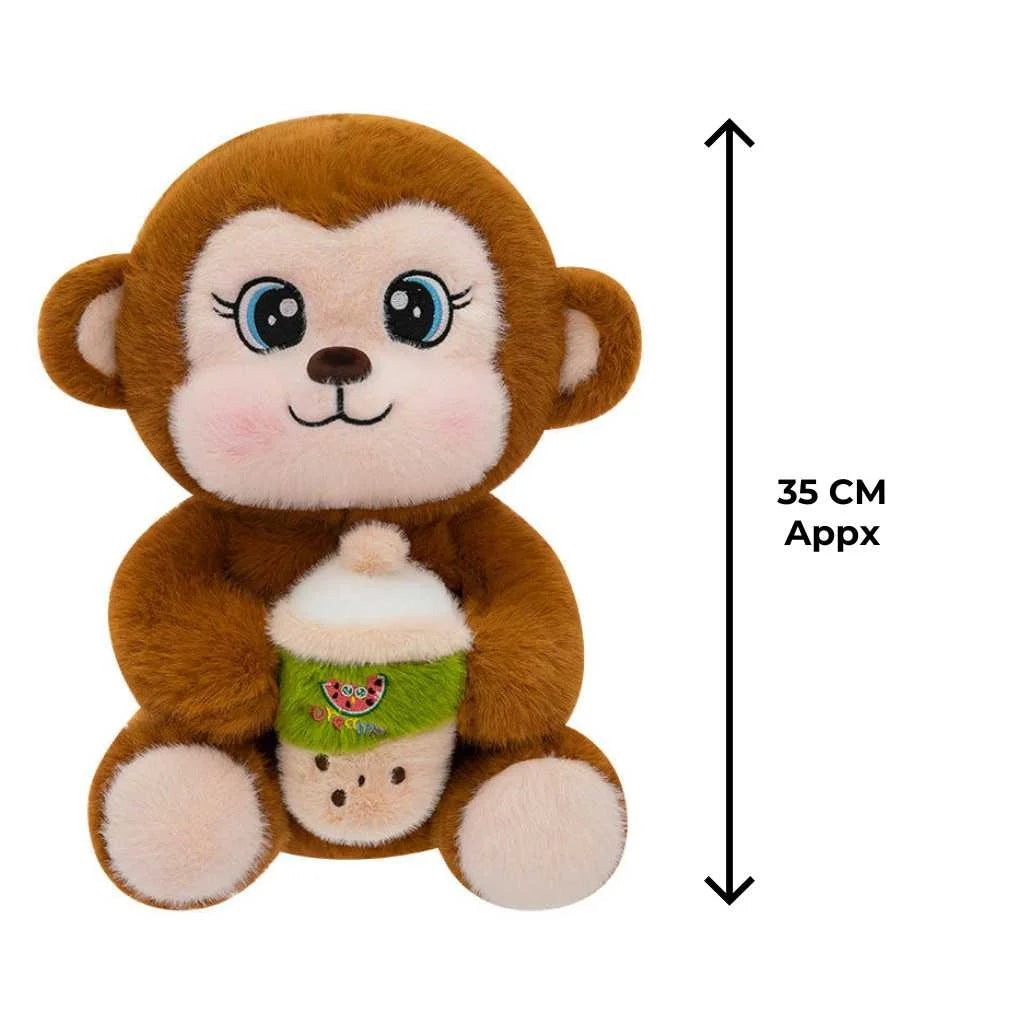 Super Soft Monkey Soft Toy for Kids Cuddly Plushie