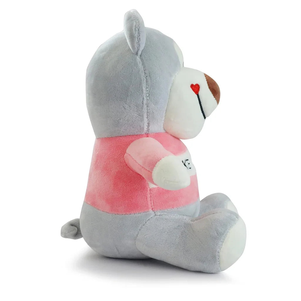 Take Me Home Teddy Bear Premium Grey Teddy Soft Toy India