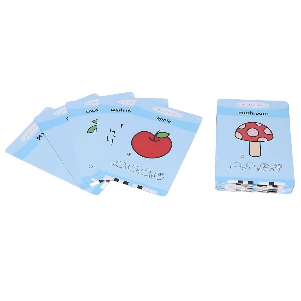 talking flash cards for toddlers with drawing pad