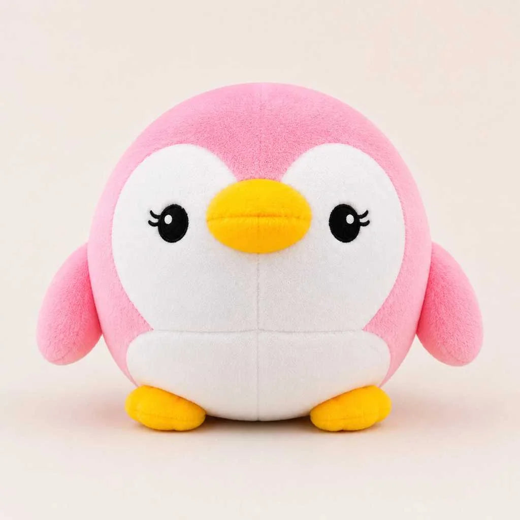 Talking Music Penguin Toy for Babies Vibrating Ball and USB-C