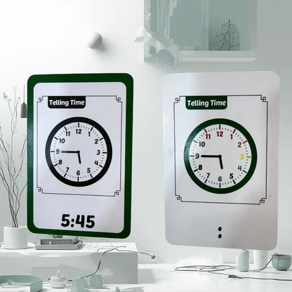 Telling Time Flash Cards for Kids