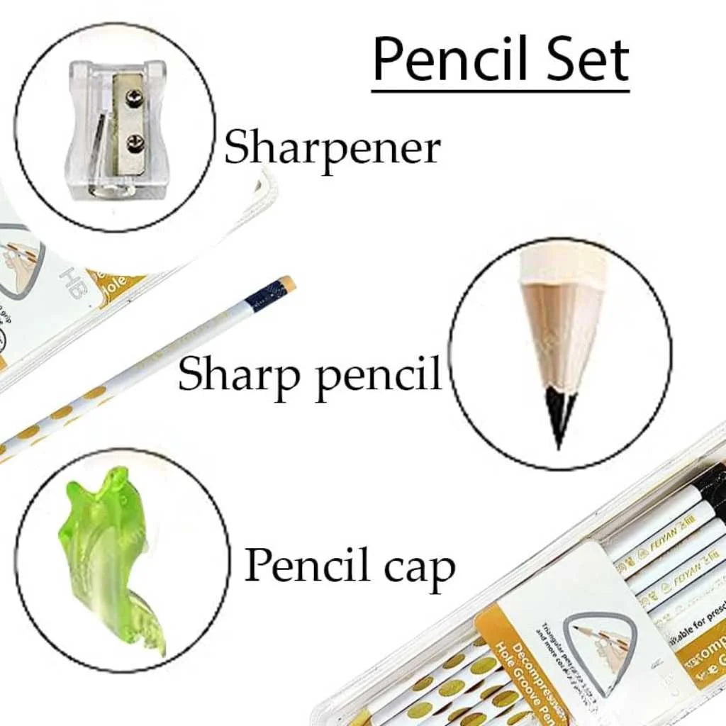The Grip Correcting Secret Best HB Pencils for Kids India