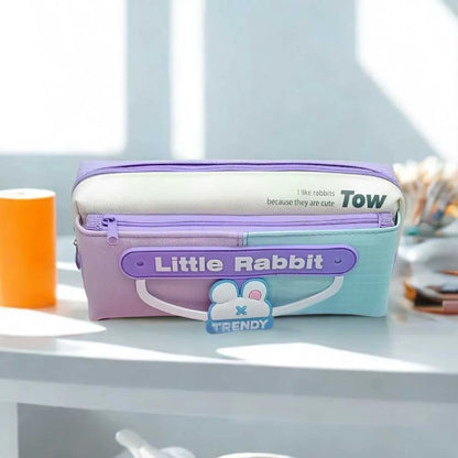 Trendy Little Rabbit Pencil Pouch for Kids by DODKart