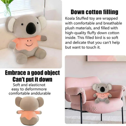 Ultra Cute Gray Plush Koala Soft Toy Teddy Bear