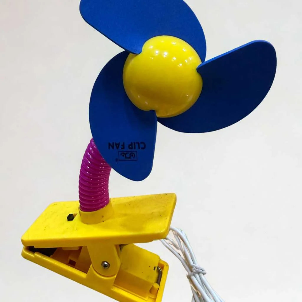 Ultra-Quiet & Safe Baby Stroller Fan