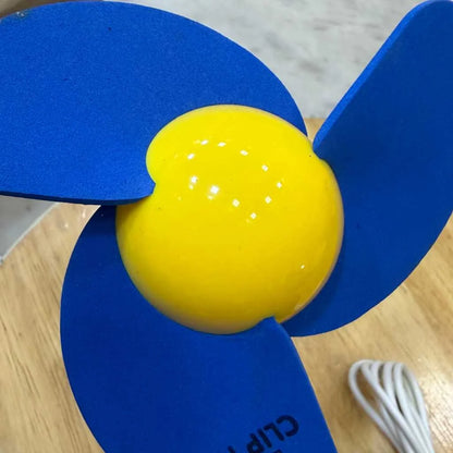 Ultra-Quiet & Safe Baby Stroller Fan