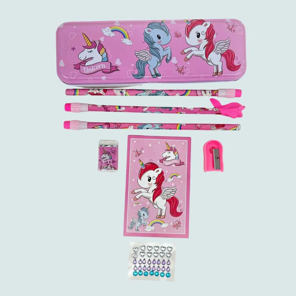 Unicorn Stationery Set for Kids - Magical School Kit | DODKart