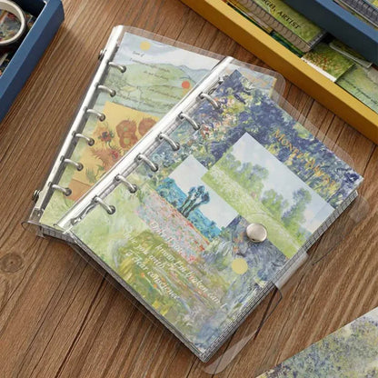 Van Gogh Vintage Journal Scrapbook Gift Set | Ultimate Aesthetic Art Kit