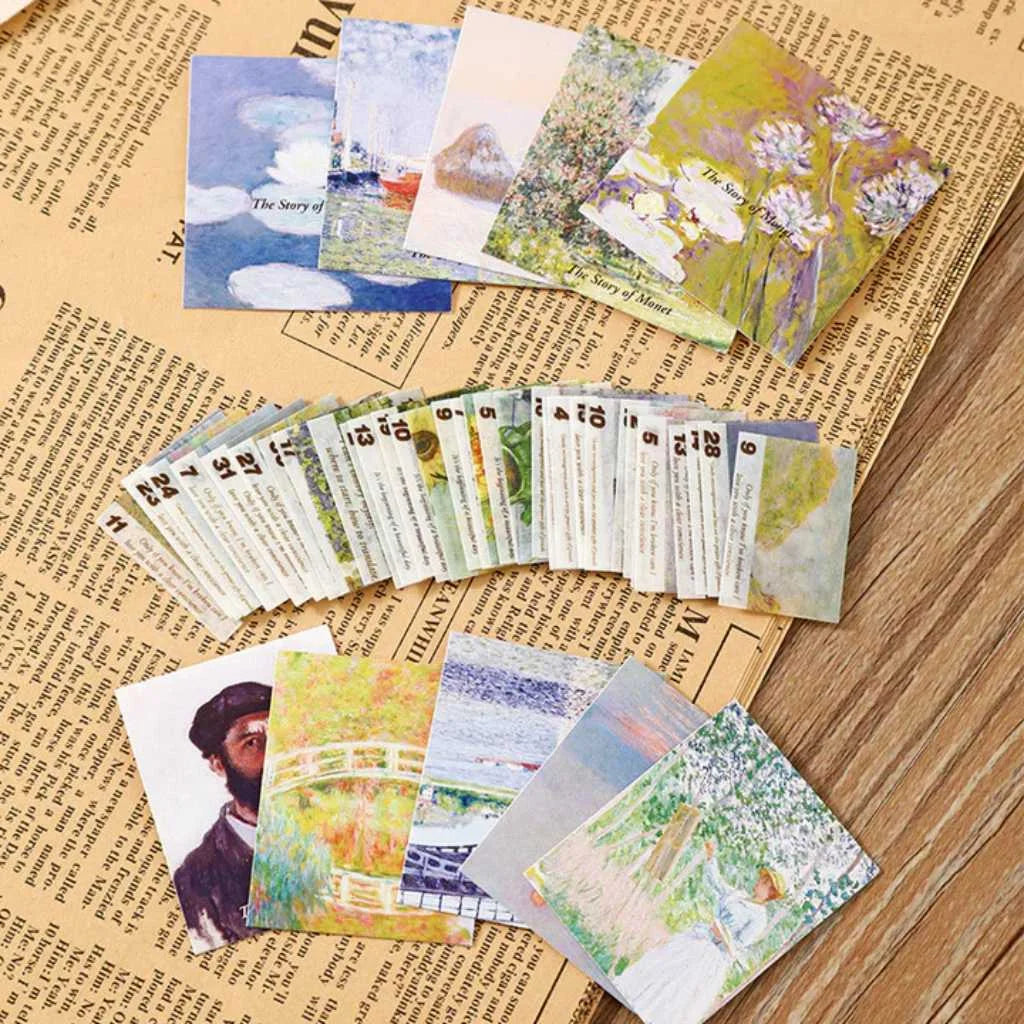 Van Gogh Vintage Journal Scrapbook Gift Set | Ultimate Aesthetic Art Kit
