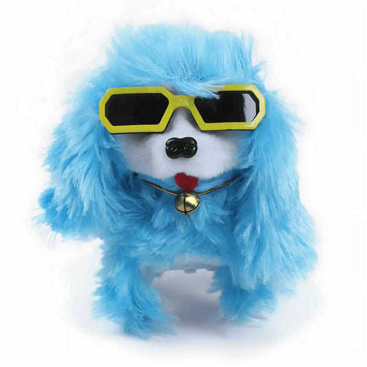 Walking Dog Soft Toy with Barking Light Sound