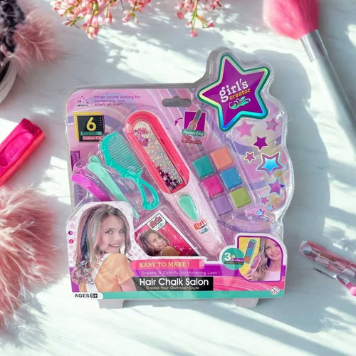 Washable Temporary DIY Hair Chalk Toy for Girls