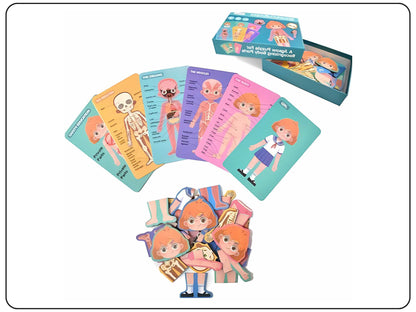 Wooden Body Parts Puzzle Educational Toy