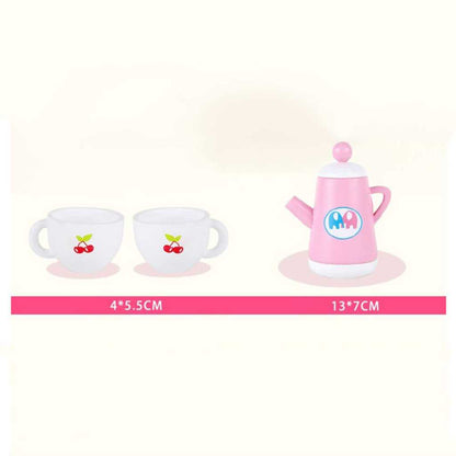 Wooden Tea Party Kitchen Set for Kids
